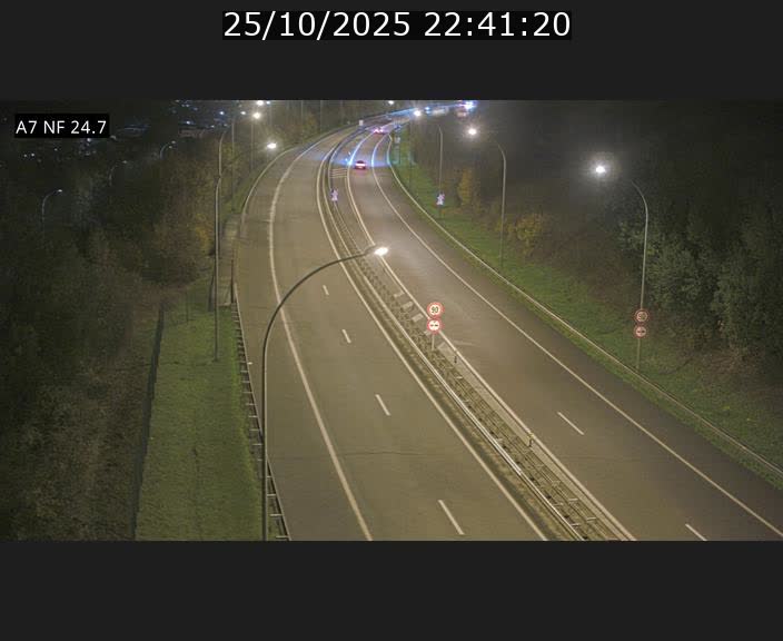 <h2>Caméra trafic Luxembourg - A7, Schieren direction Mersch</h2>