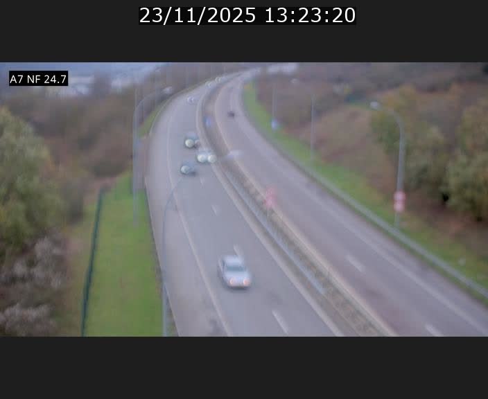 <h2>Caméra trafic Luxembourg - A7, Schieren direction Mersch</h2>