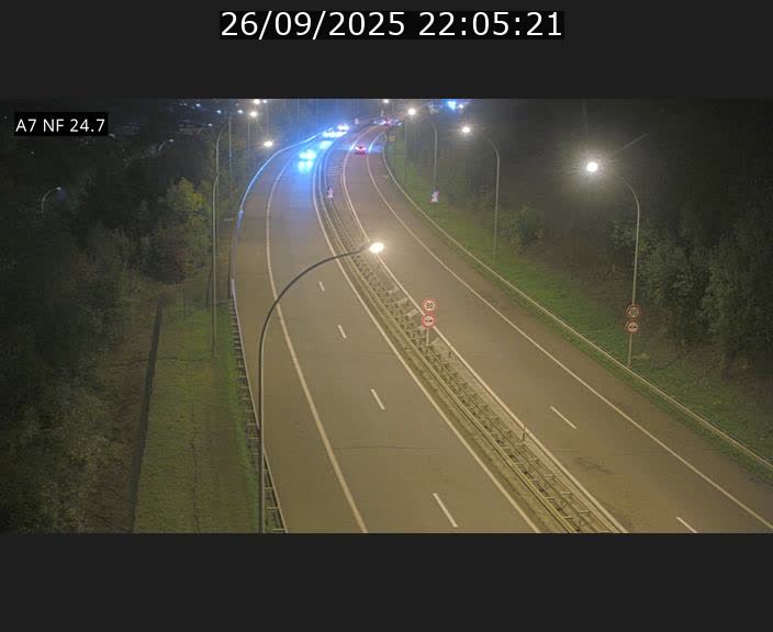 <h2>Caméra trafic Luxembourg - A7, Schieren direction Mersch</h2>