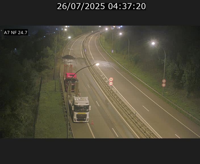 <h2>Caméra trafic Luxembourg - A7, Schieren direction Mersch</h2>