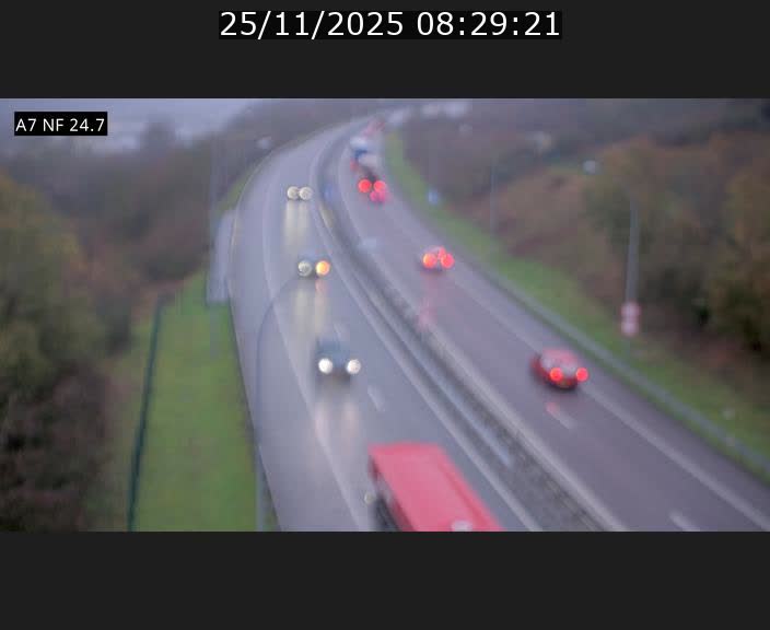 <h2>Caméra trafic Luxembourg - A7, Schieren direction Mersch</h2>