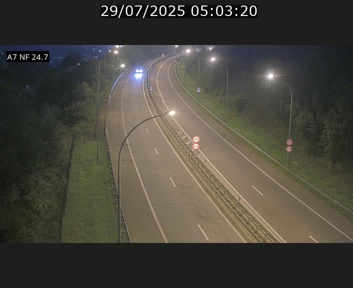 <h2>Caméra trafic Luxembourg - A7, Schieren direction Mersch</h2>