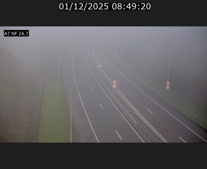 <h2>Caméra trafic Luxembourg - A7, Schieren direction Mersch</h2>