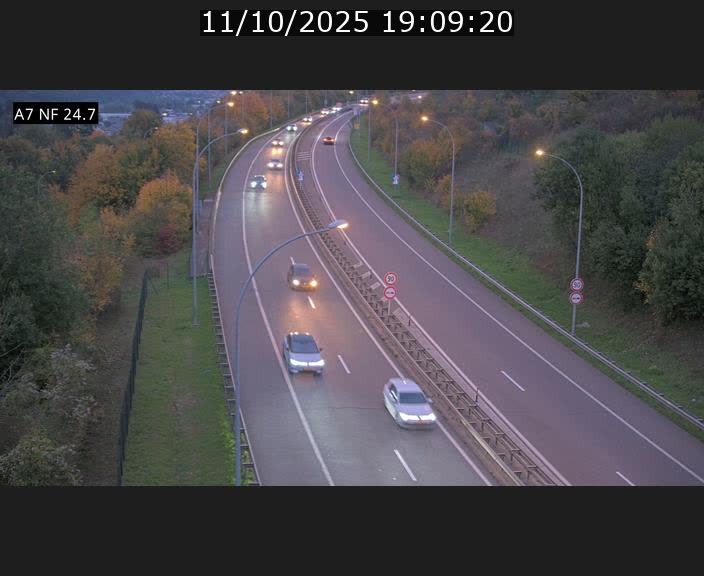 <h2>Caméra trafic Luxembourg - A7, Schieren direction Mersch</h2>