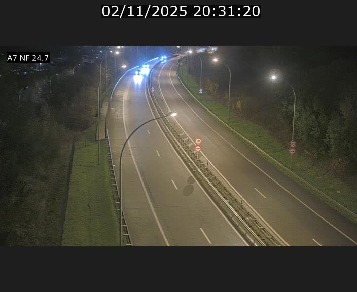 <h2>Caméra trafic Luxembourg - A7, Schieren direction Mersch</h2>