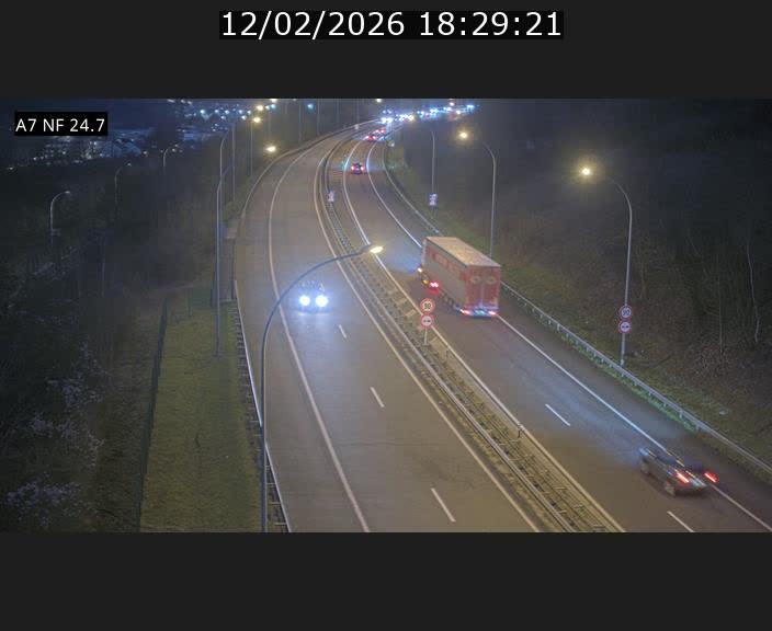 <h2>Caméra trafic Luxembourg - A7, Schieren direction Mersch</h2>