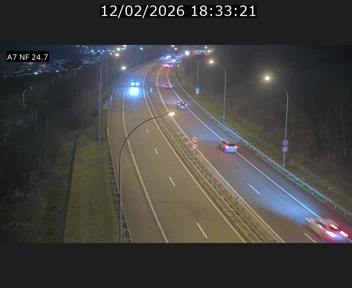 <h2>Caméra trafic Luxembourg - A7, Schieren direction Mersch</h2>