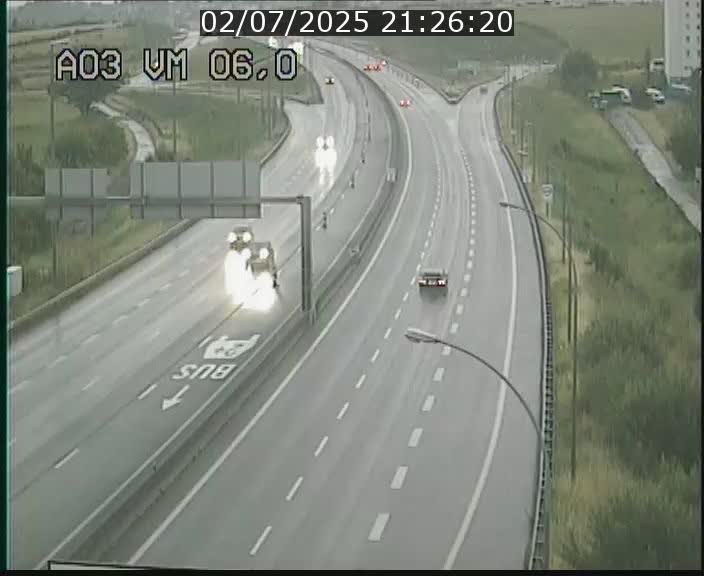 <h2>Traffic live webcam Luxembourg Aire de Berchem - A3 - BK 6 - direction France</h2>