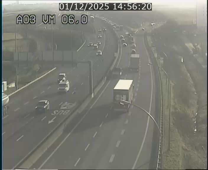 <h2>Traffic live webcam Luxembourg Aire de Berchem - A3 - BK 6 - direction France</h2>