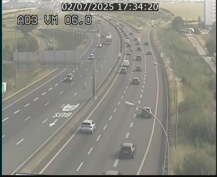 <h2>Traffic live webcam Luxembourg Aire de Berchem - A3 - BK 6 - direction France</h2>