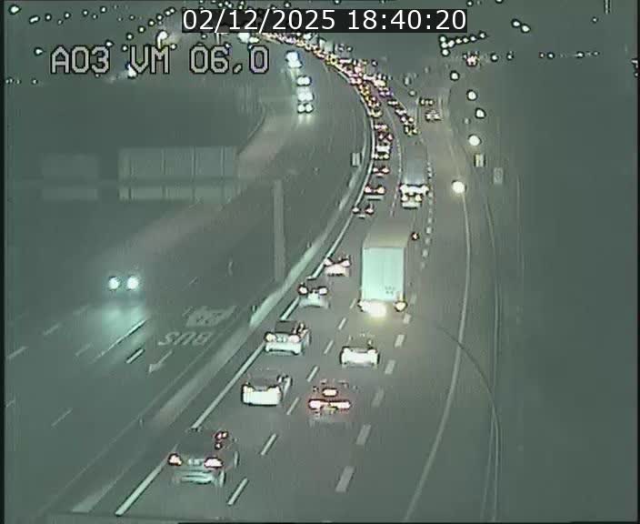 <h2>Traffic live webcam Luxembourg Aire de Berchem - A3 - BK 6 - direction France</h2>