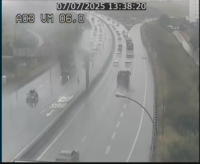 <h2>Traffic live webcam Luxembourg Aire de Berchem - A3 - BK 6 - direction France</h2>