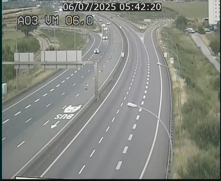 <h2>Traffic live webcam Luxembourg Aire de Berchem - A3 - BK 6 - direction France</h2>