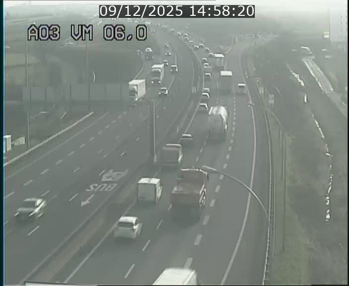 Traffic live webcam Luxembourg Aire de Berchem - A3 - BK 6 - direction France