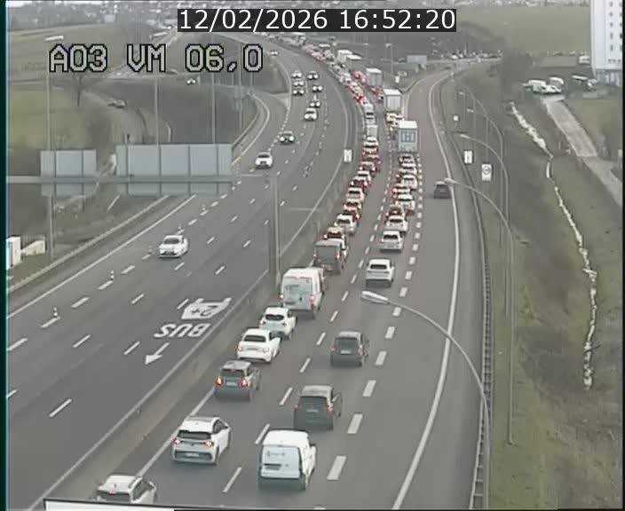 <h2>Traffic live webcam Luxembourg Aire de Berchem - A3 - BK 6 - direction France</h2>