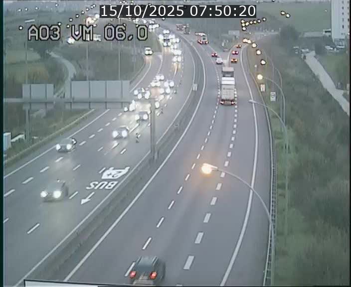 <h2>Traffic live webcam Luxembourg Aire de Berchem - A3 - BK 6 - direction France</h2>