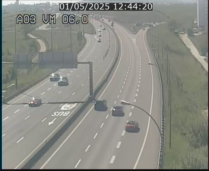 Traffic live webcam Luxembourg Aire de Berchem - A3 - BK 6 - direction France
