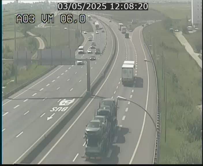 Traffic live webcam Luxembourg Aire de Berchem - A3 - BK 6 - direction France