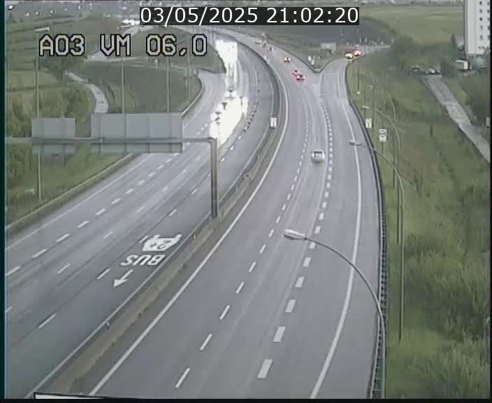 Traffic live webcam Luxembourg Aire de Berchem - A3 - BK 6 - direction France