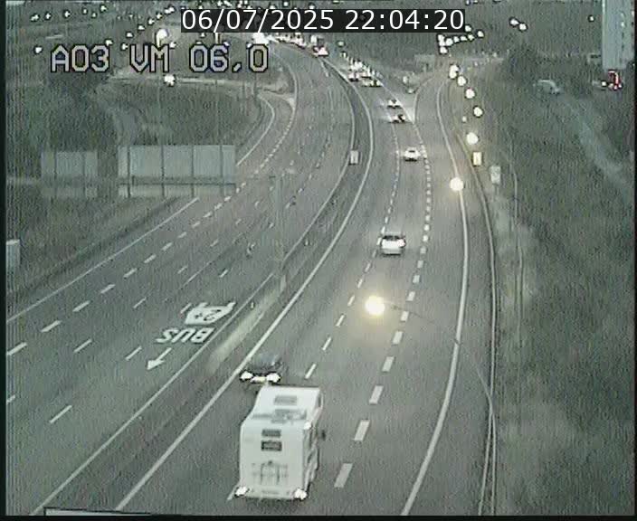 Traffic live webcam Luxembourg Aire de Berchem - A3 - BK 6 - direction France