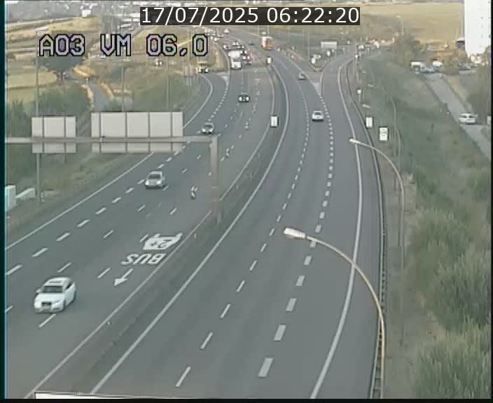 Traffic live webcam Luxembourg Aire de Berchem - A3 - BK 6 - direction France