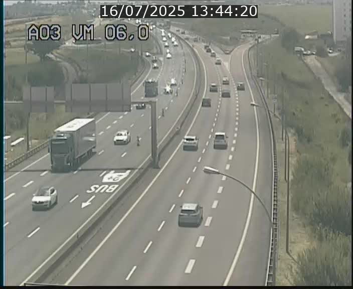 Traffic live webcam Luxembourg Aire de Berchem - A3 - BK 6 - direction France
