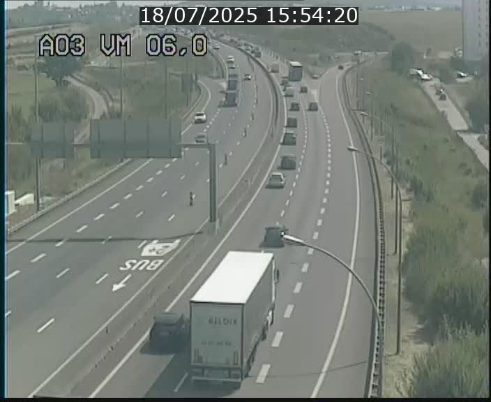 Traffic live webcam Luxembourg Aire de Berchem - A3 - BK 6 - direction France