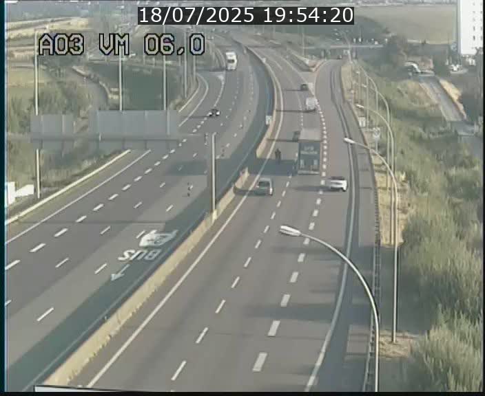 Traffic live webcam Luxembourg Aire de Berchem - A3 - BK 6 - direction France