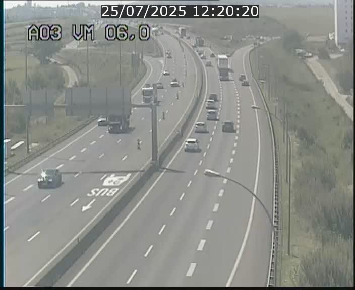 Traffic live webcam Luxembourg Aire de Berchem - A3 - BK 6 - direction France