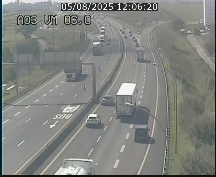 Traffic live webcam Luxembourg Aire de Berchem - A3 - BK 6 - direction France