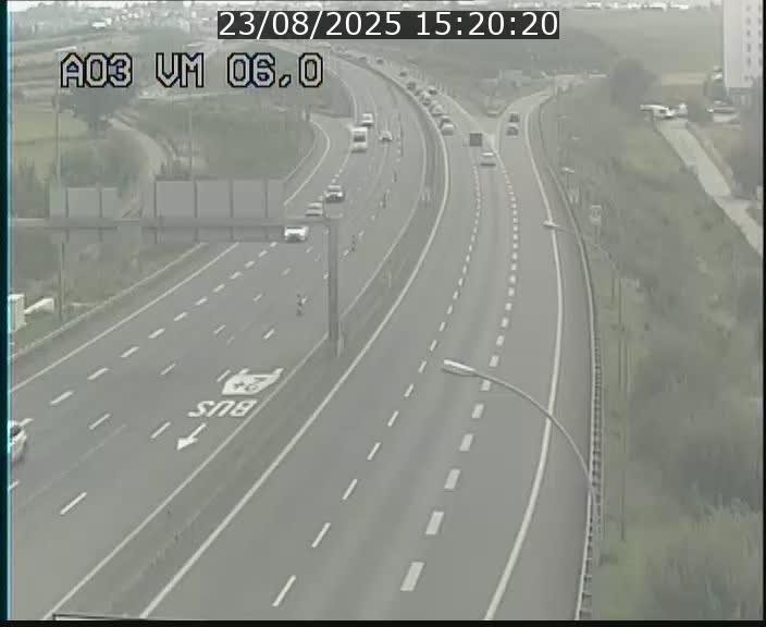 <h2>Traffic live webcam Luxembourg Aire de Berchem - A3 - BK 6 - direction France</h2>
