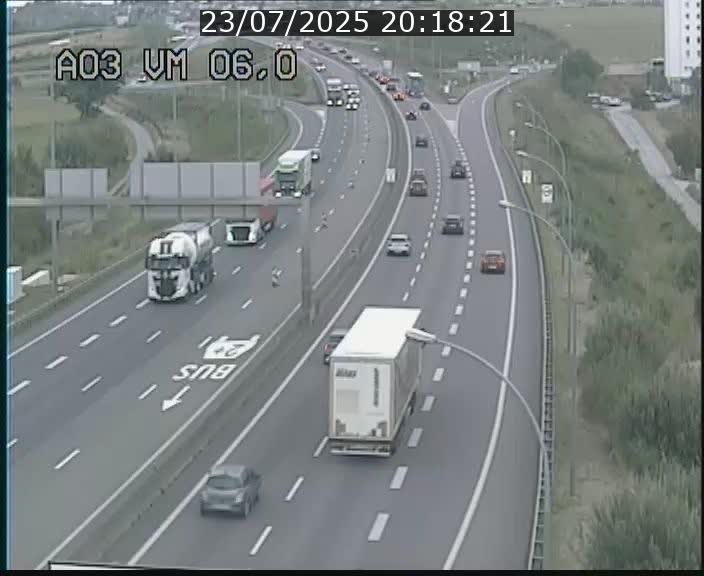 <h2>Traffic live webcam Luxembourg Aire de Berchem - A3 - BK 6 - direction France</h2>