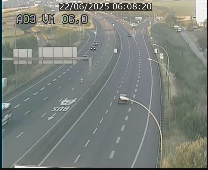 <h2>Traffic live webcam Luxembourg Aire de Berchem - A3 - BK 6 - direction France</h2>