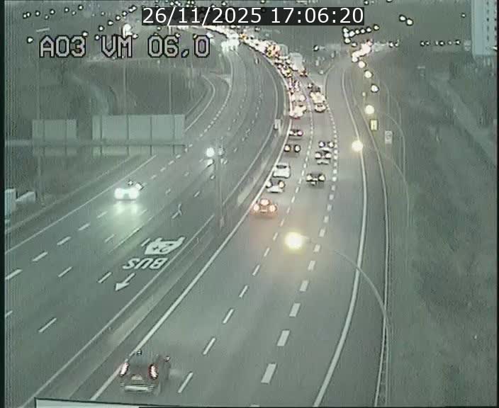 <h2>Traffic live webcam Luxembourg Aire de Berchem - A3 - BK 6 - direction France</h2>