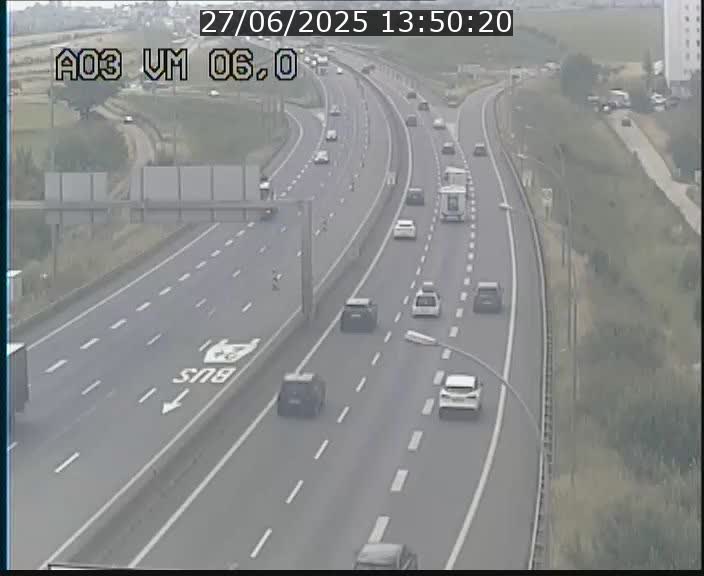 <h2>Traffic live webcam Luxembourg Aire de Berchem - A3 - BK 6 - direction France</h2>