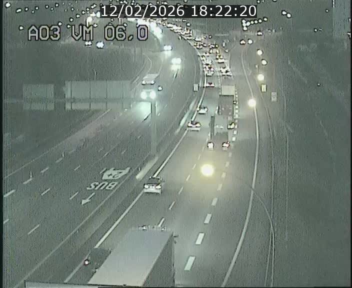 <h2>Traffic live webcam Luxembourg Aire de Berchem - A3 - BK 6 - direction France</h2>