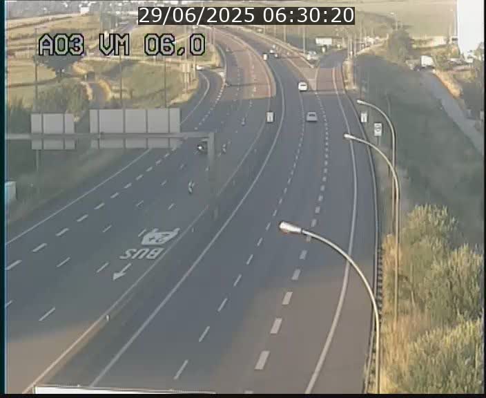 <h2>Traffic live webcam Luxembourg Aire de Berchem - A3 - BK 6 - direction France</h2>