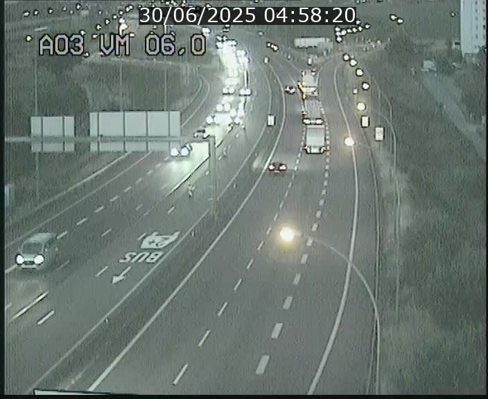 <h2>Traffic live webcam Luxembourg Aire de Berchem - A3 - BK 6 - direction France</h2>
