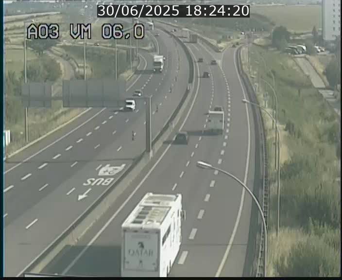 <h2>Traffic live webcam Luxembourg Aire de Berchem - A3 - BK 6 - direction France</h2>