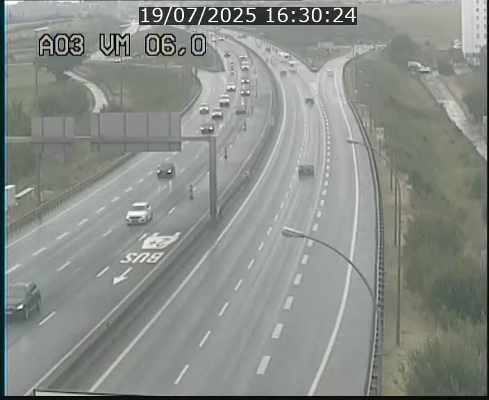 <h2>Traffic live webcam Luxembourg Aire de Berchem - A3 - BK 6 - direction France</h2>