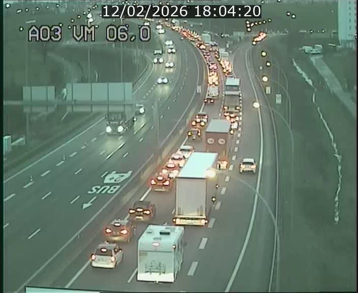<h2>Traffic live webcam Luxembourg Aire de Berchem - A3 - BK 6 - direction France</h2>