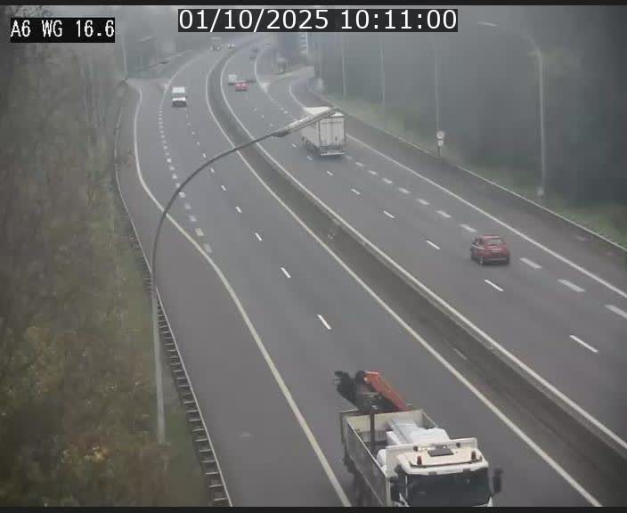 <h2>Traffic live webcam Luxembourg Aire de Capellen - A6 - BK 16.6 - direction Luxembourg/France/Allemagne</h2>