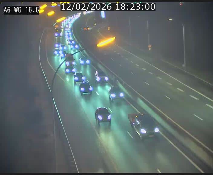 Traffic live webcam Luxembourg Aire de Capellen - A6 - BK 16.6 - direction Luxembourg/France/Allemagne