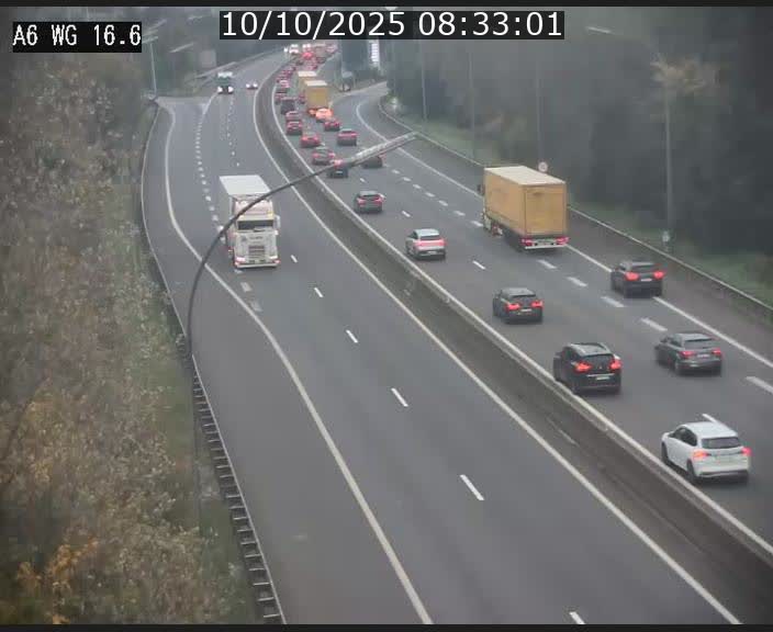 <h2>Traffic live webcam Luxembourg Aire de Capellen - A6 - BK 16.6 - direction Luxembourg/France/Allemagne</h2>