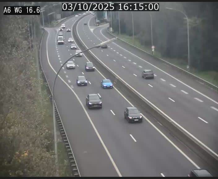 <h2>Traffic live webcam Luxembourg Aire de Capellen - A6 - BK 16.6 - direction Luxembourg/France/Allemagne</h2>