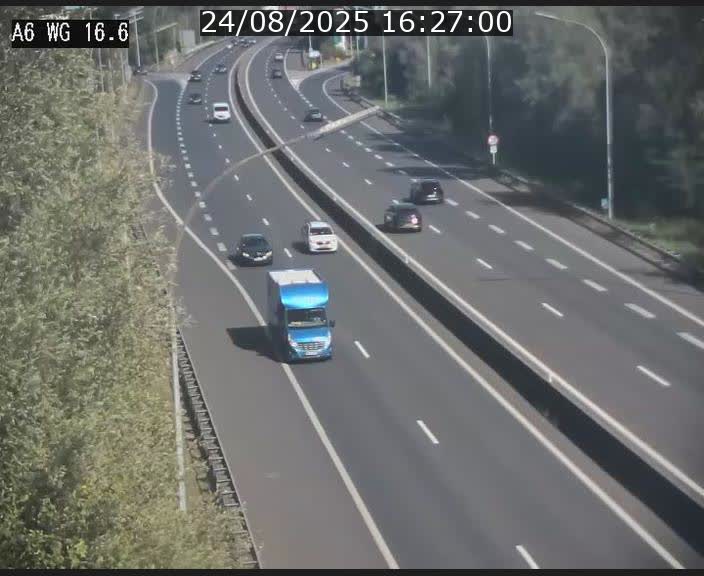 <h2>Traffic live webcam Luxembourg Aire de Capellen - A6 - BK 16.6 - direction Luxembourg/France/Allemagne</h2>