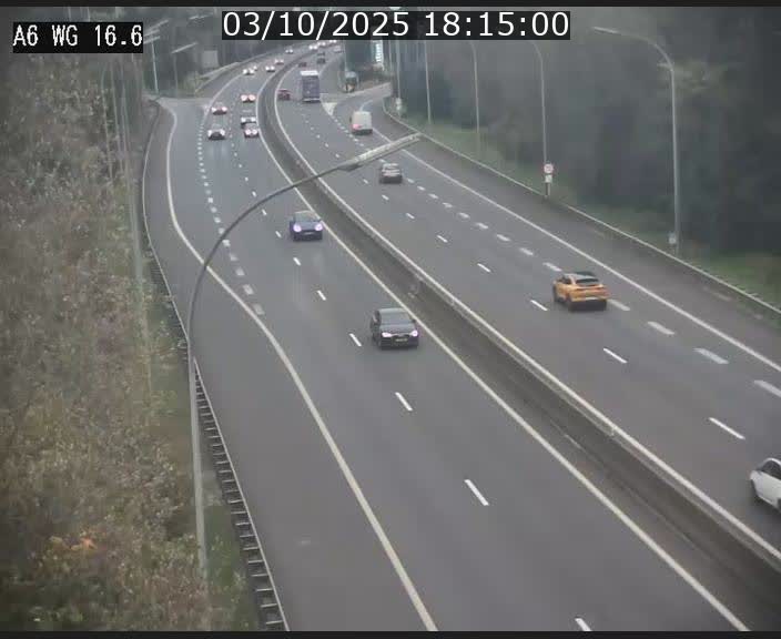 <h2>Traffic live webcam Luxembourg Aire de Capellen - A6 - BK 16.6 - direction Luxembourg/France/Allemagne</h2>