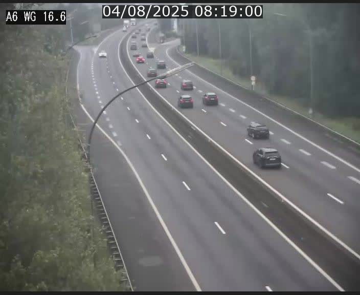 <h2>Traffic live webcam Luxembourg Aire de Capellen - A6 - BK 16.6 - direction Luxembourg/France/Allemagne</h2>