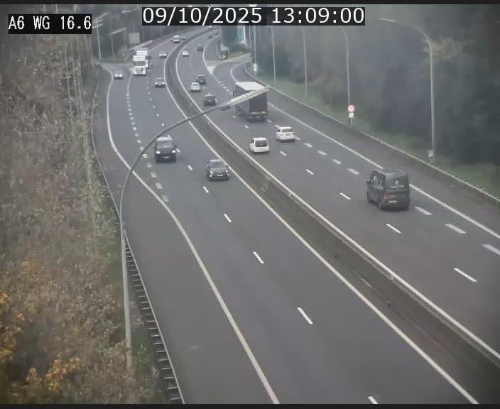 <h2>Traffic live webcam Luxembourg Aire de Capellen - A6 - BK 16.6 - direction Luxembourg/France/Allemagne</h2>