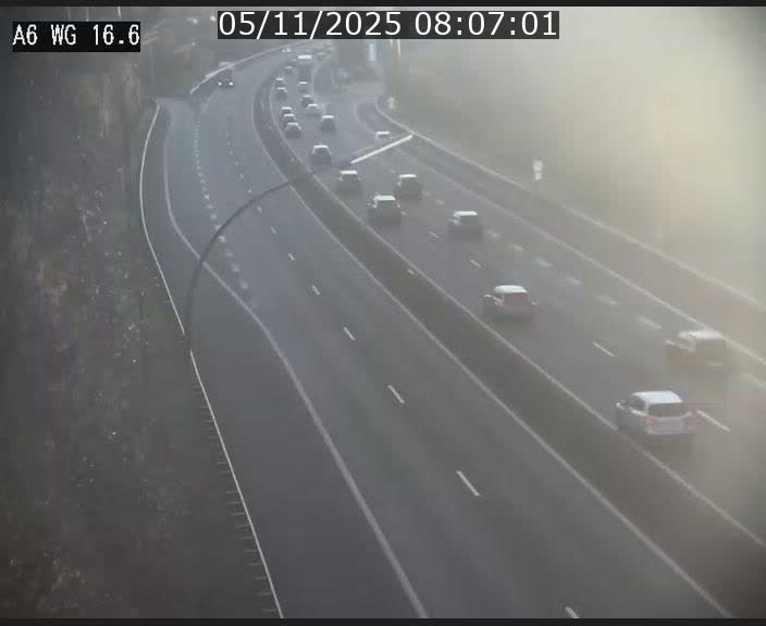 <h2>Traffic live webcam Luxembourg Aire de Capellen - A6 - BK 16.6 - direction Luxembourg/France/Allemagne</h2>